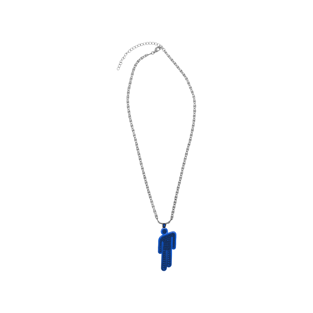Hit Me Hard And Soft Blue Blohsh Necklace