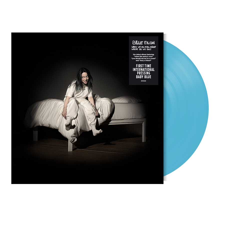 WHEN WE ALL FALL ASLEEP, WHERE DO WE GO? (BABY BLUE LP) | Billie