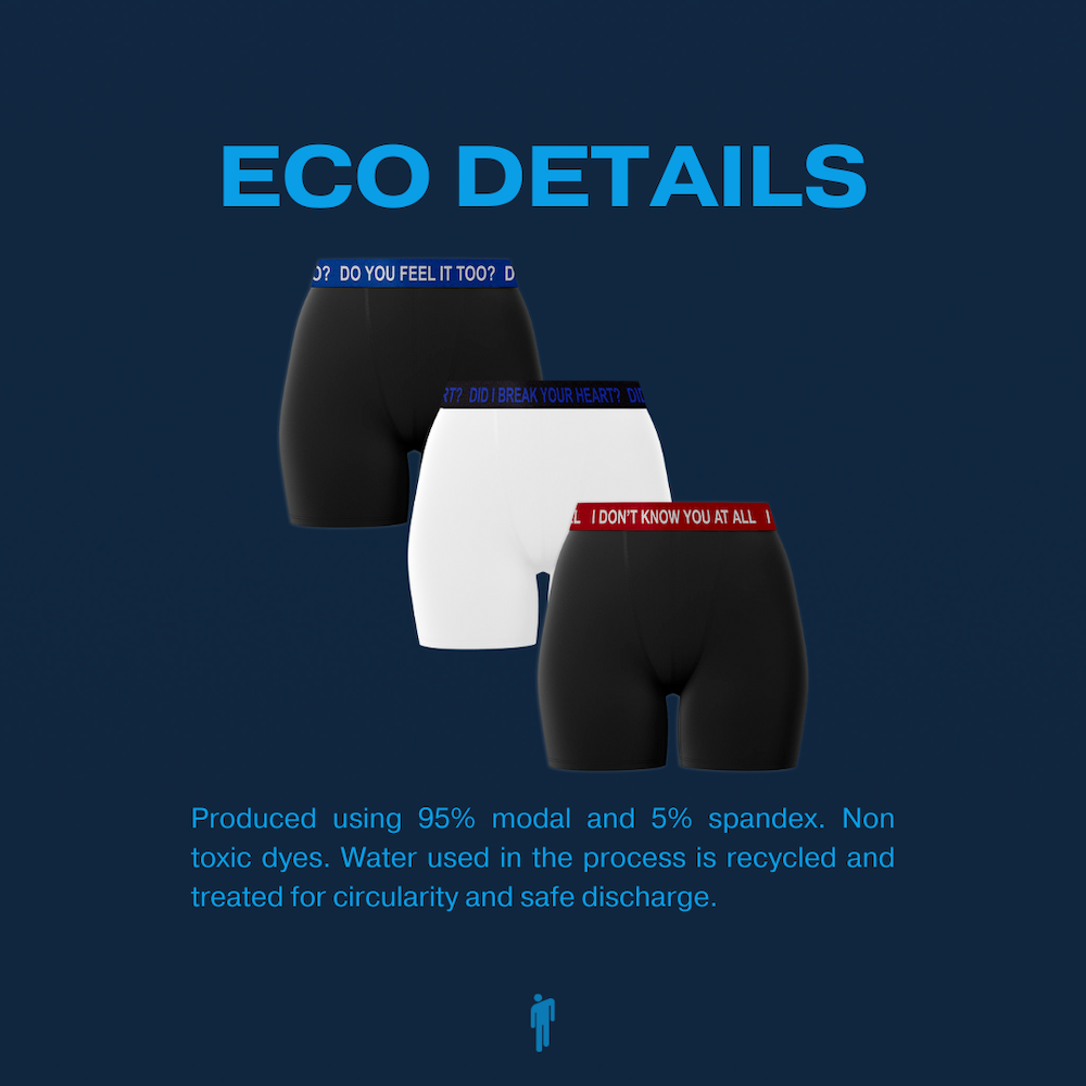 Lyric Boxer Brief Set of 3 ECO