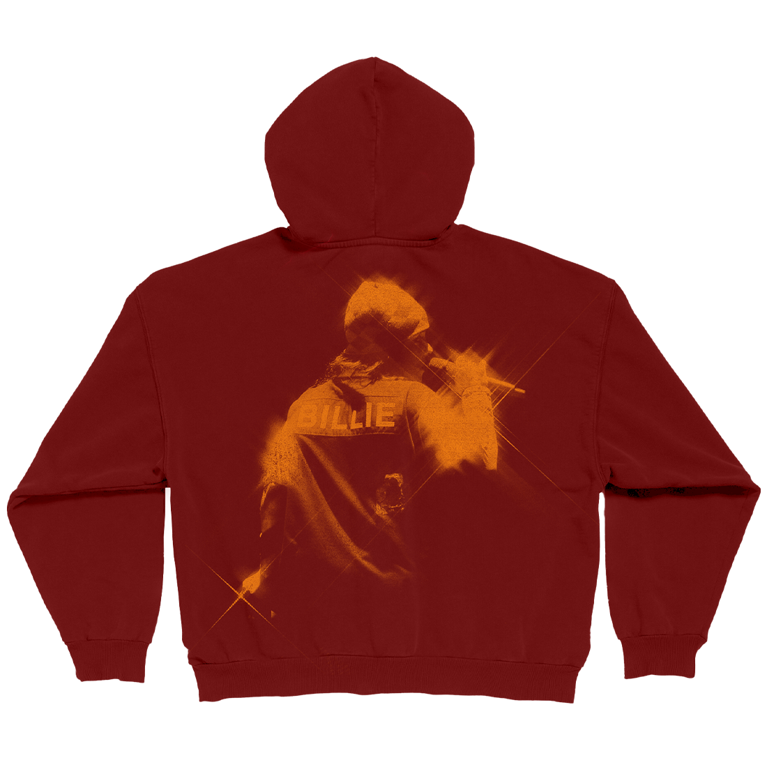Encore Red Zip Hoodie Back