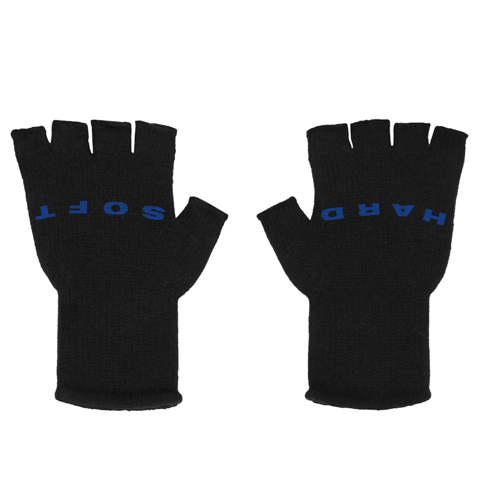HIT ME HARD AND SOFT FINGERLESS GLOVES