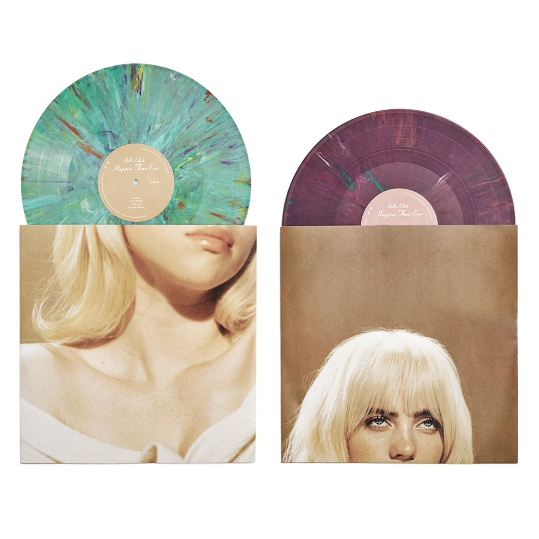 Billie Eilish Happier Than Ever マルチカラー Happier Than Ever Exclusive Multicolor Vinyl | Billie Eilish