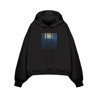 Hit Me Hard And Soft Black Cover Pullover Hoodie Front
