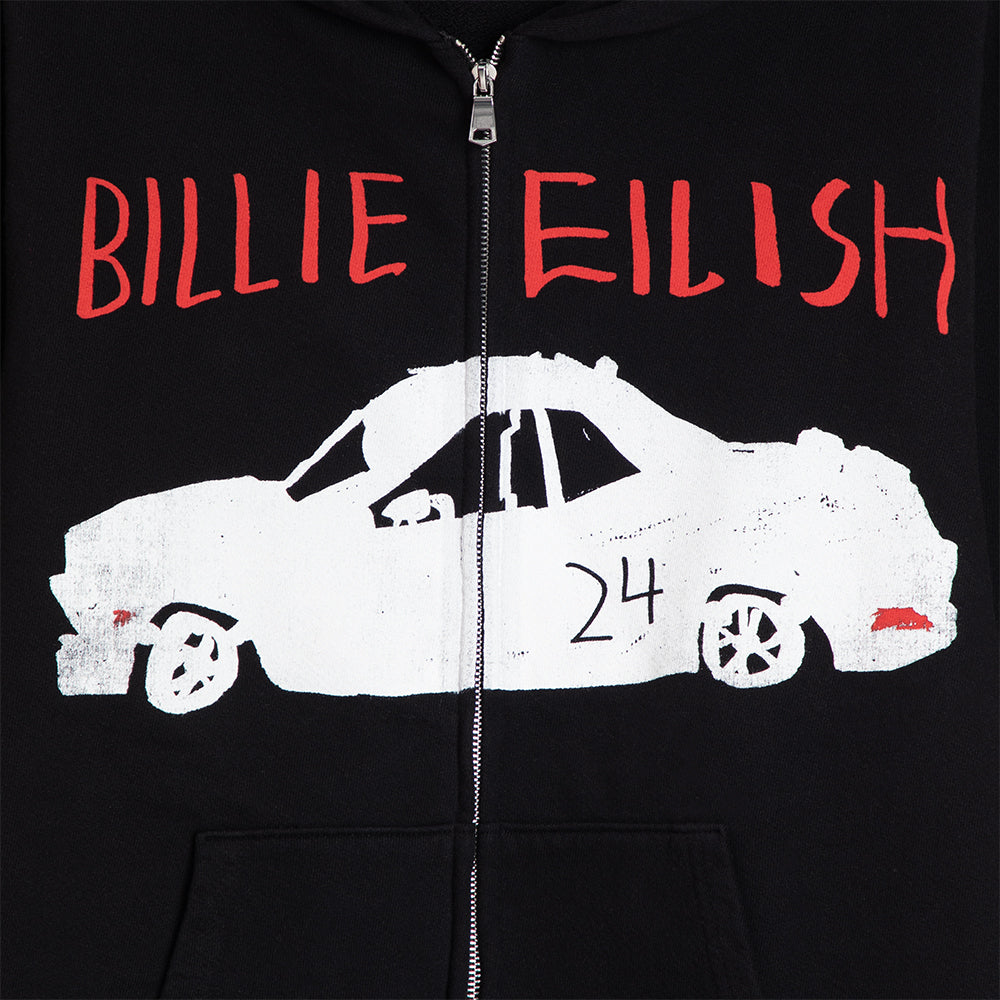 Dylan's T-Shirt Club x Billie 24 Birthday Hoodie Detail