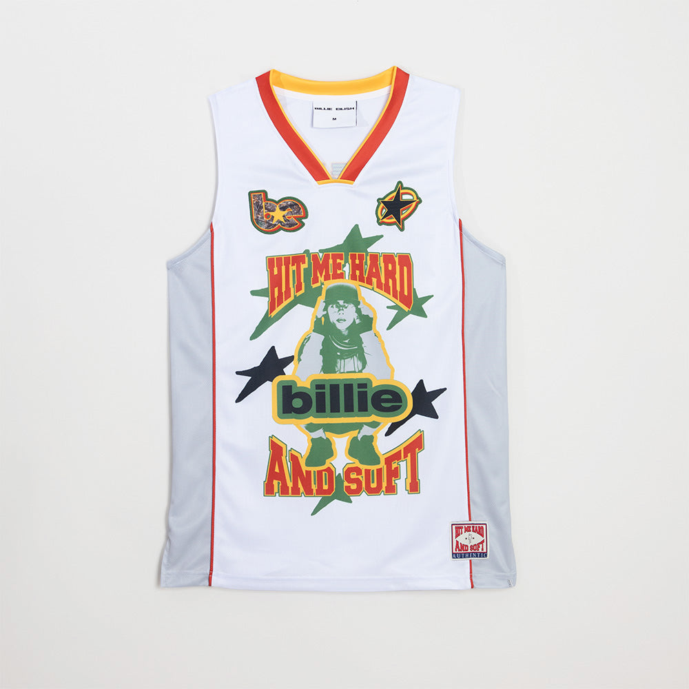 Camo Blohsh Baskeball Jersey Front