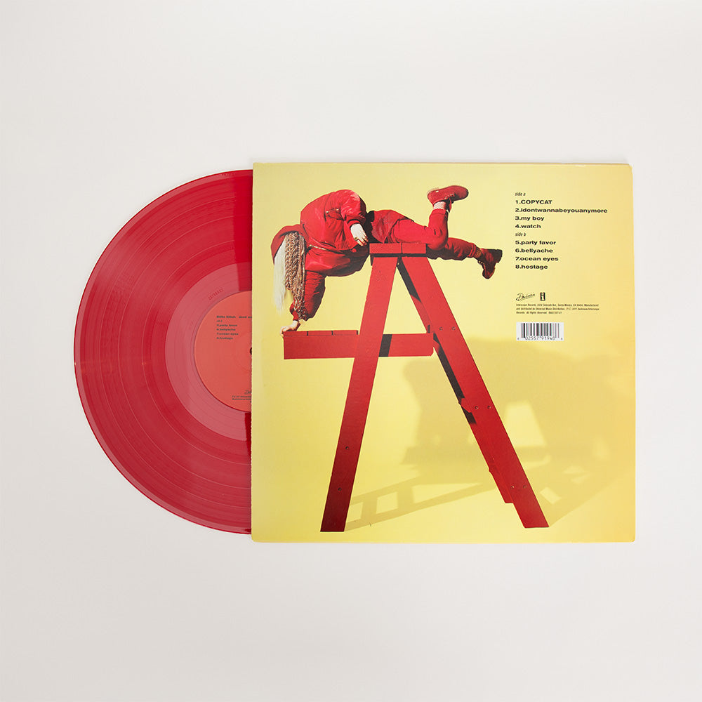 Don't Smile At Me LP (Red) Back