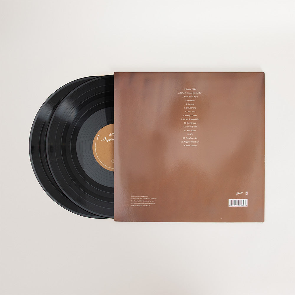 Happier Than Ever Standard Vinyl Back