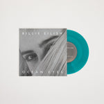 ocean eyes 7" Etched Vinyl [Translucent Turquoise] Front