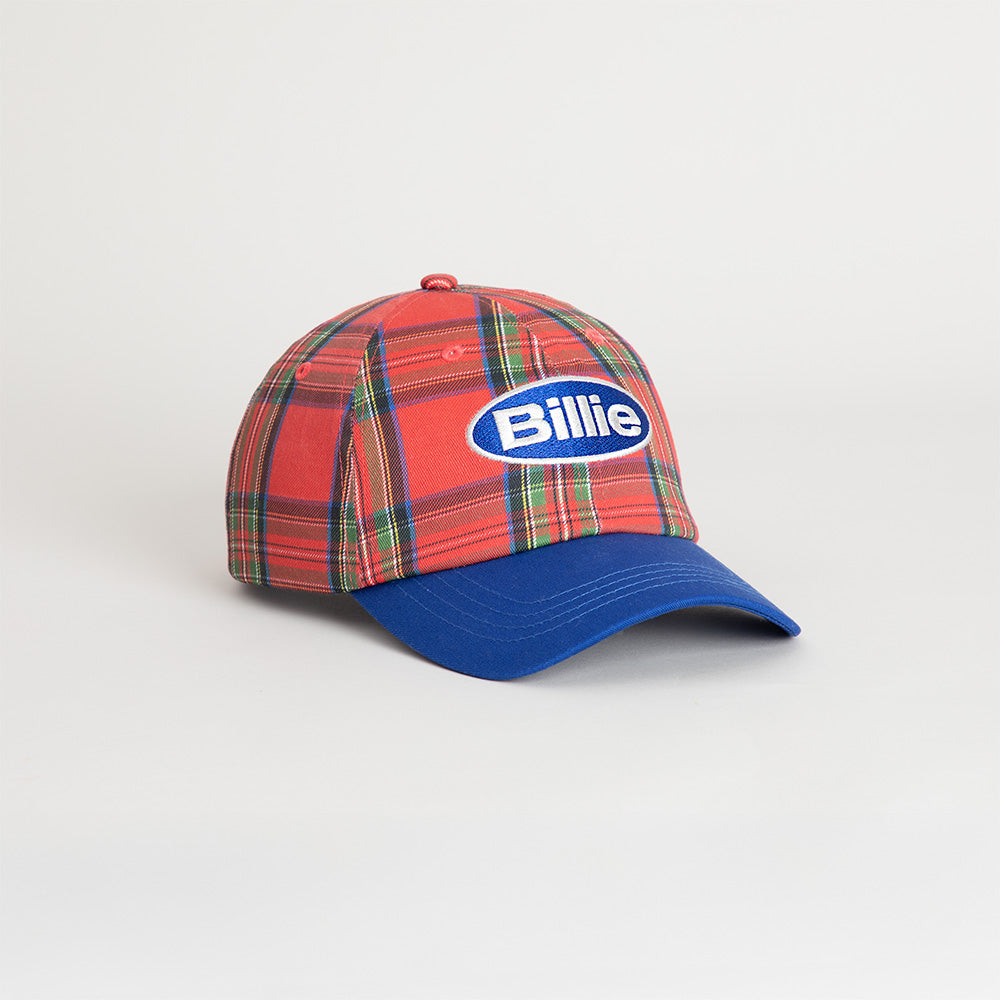 Billie Tartan Plaid Snapback Hat Side
