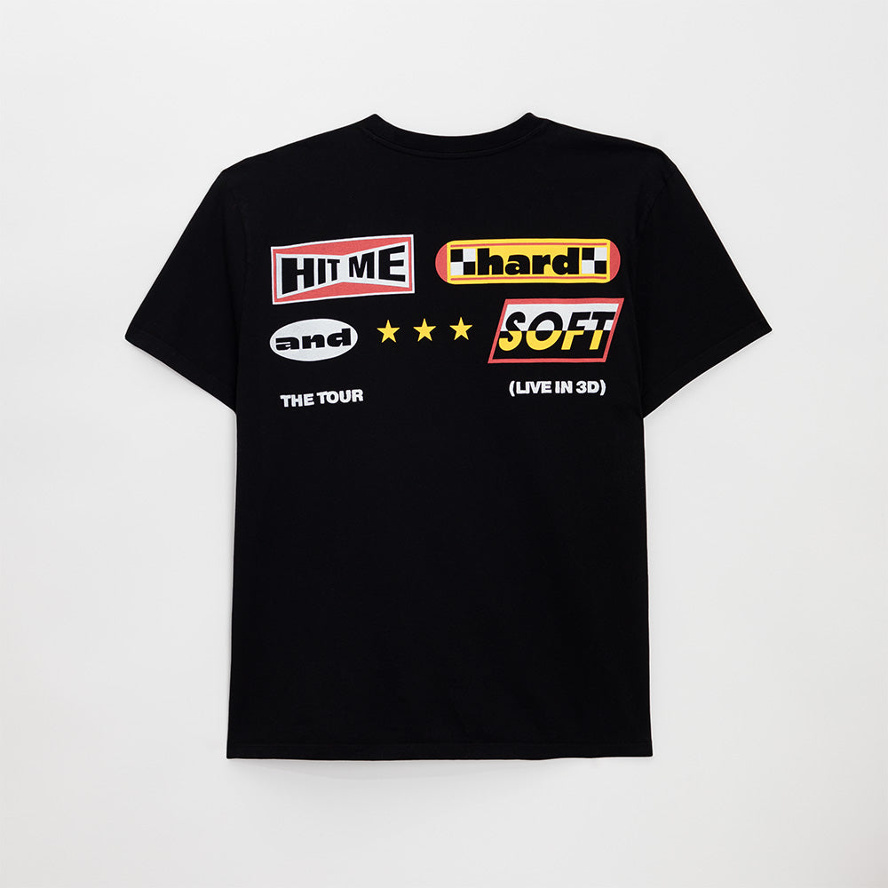 Billie Upside Down Live in 3D T-Shirt Back