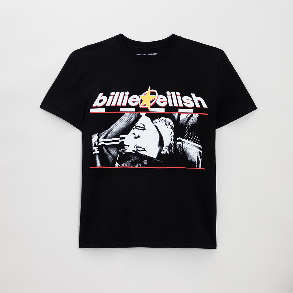 Billie Upside Down Live in 3D T-Shirt Front