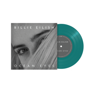 ocean eyes 7" Etched Vinyl [Translucent Turquoise] | Billie Eilish AU