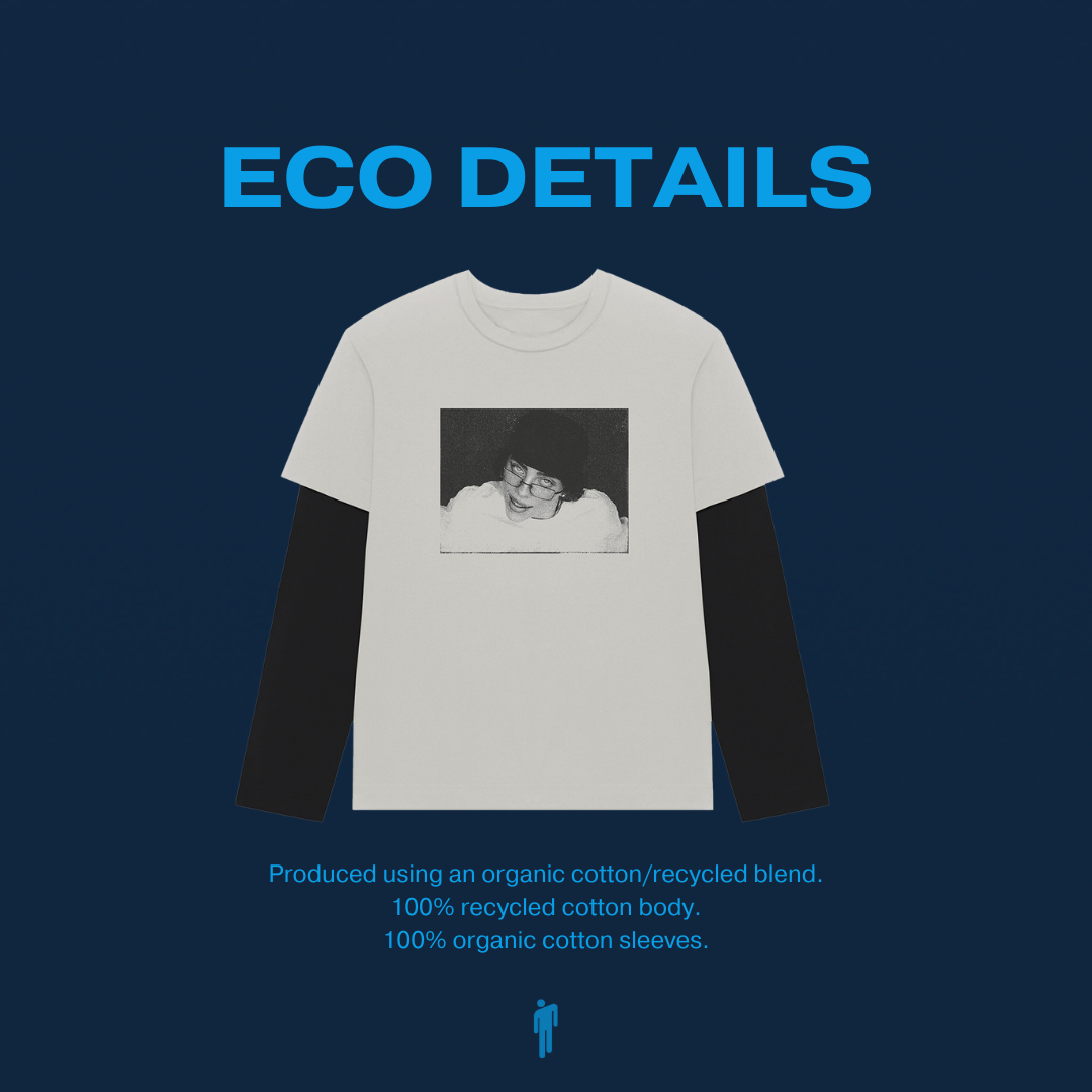 Birds of a Feather Layered Longsleeve Eco Details