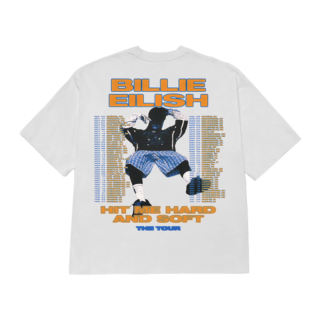 HIT ME HARD AND SOFT Tour Tee Back