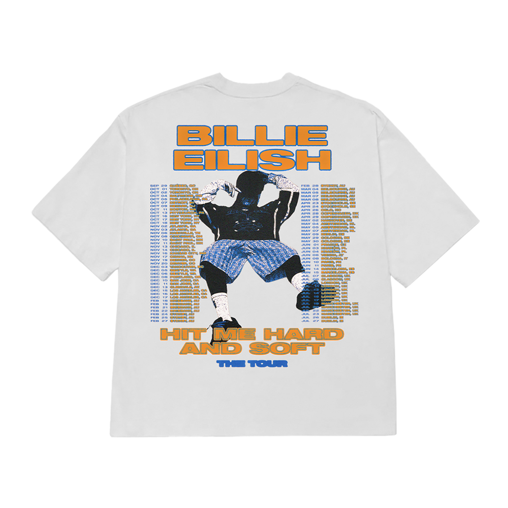 HIT ME HARD AND SOFT Tour Tee Back