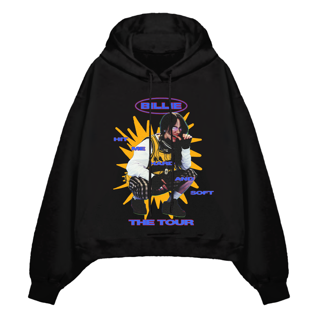 HIT ME HARD AND SOFT WORLD TOUR Pullover Hoodie Front