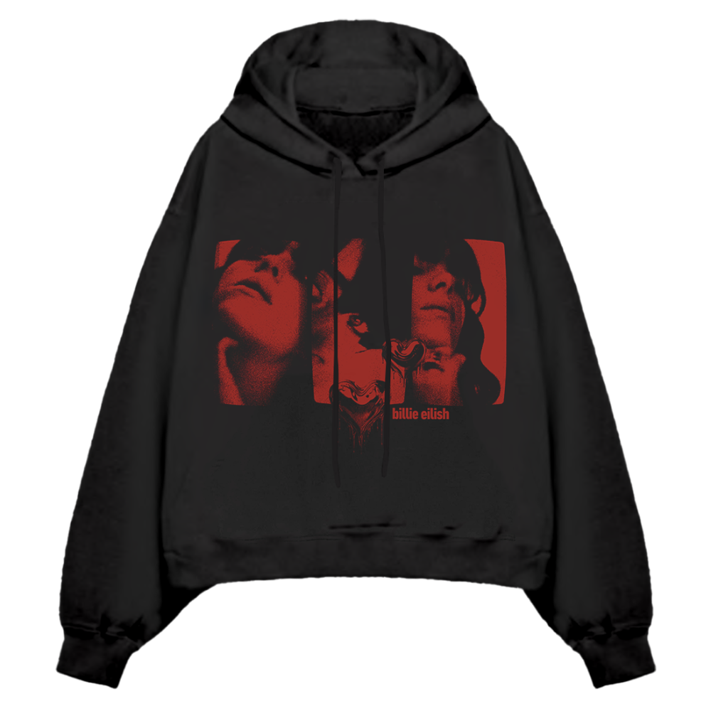 Heartbeat Black Hoodie