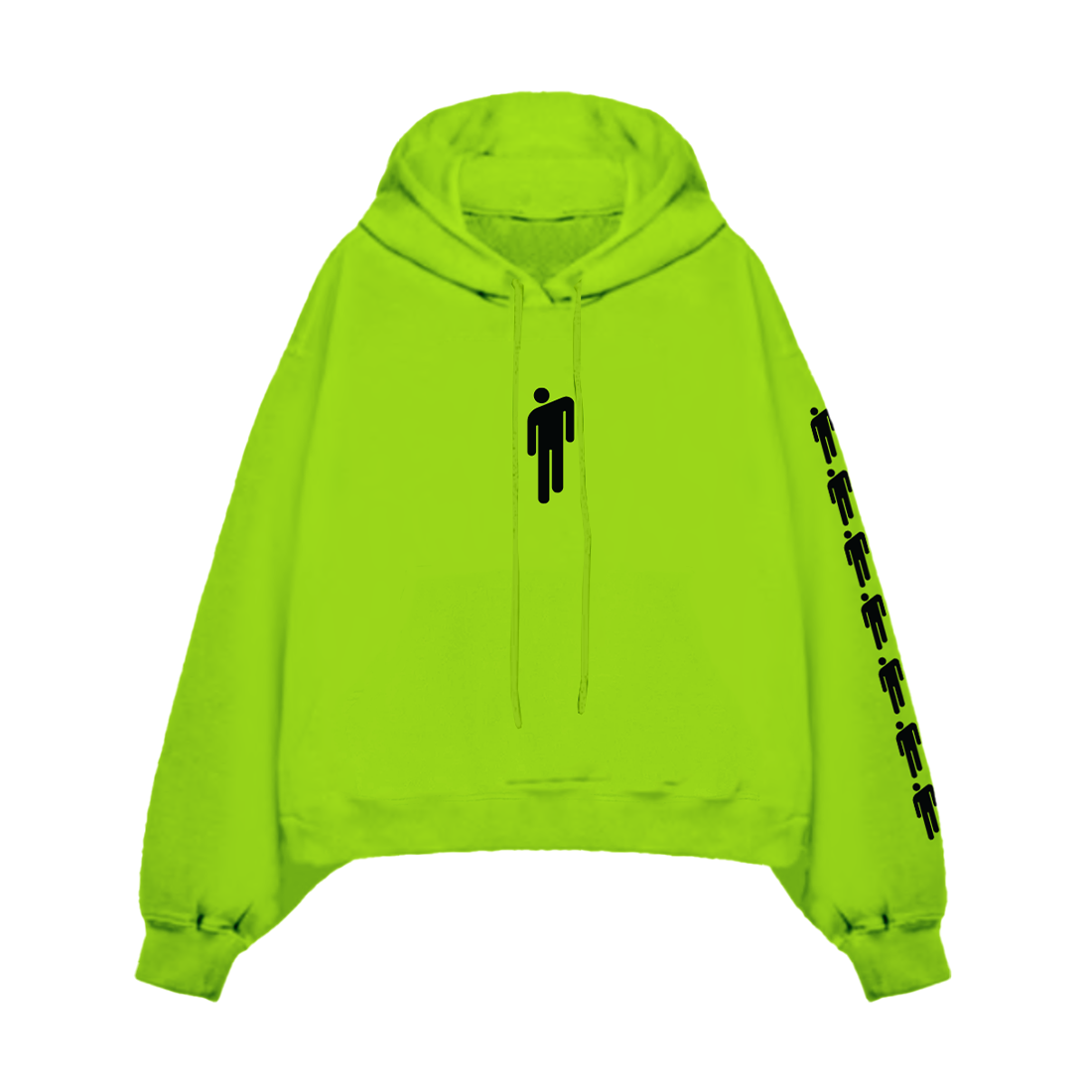 Hanging Blohsh Green Hoodie