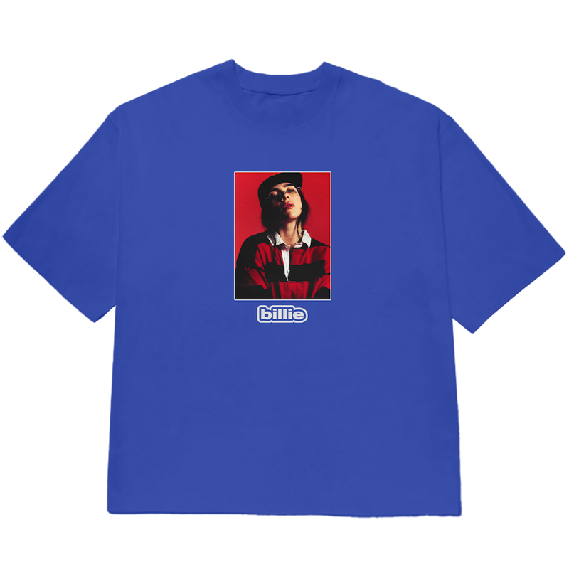 BILLIE PHOTO BLUE TEE
