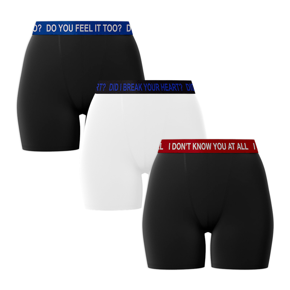 Lyric Boxer Brief Set of 3 | Billie Eilish Official AU Store - Billie ...