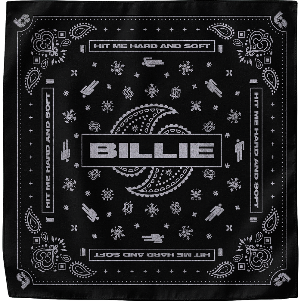 Paisley Bandana Black