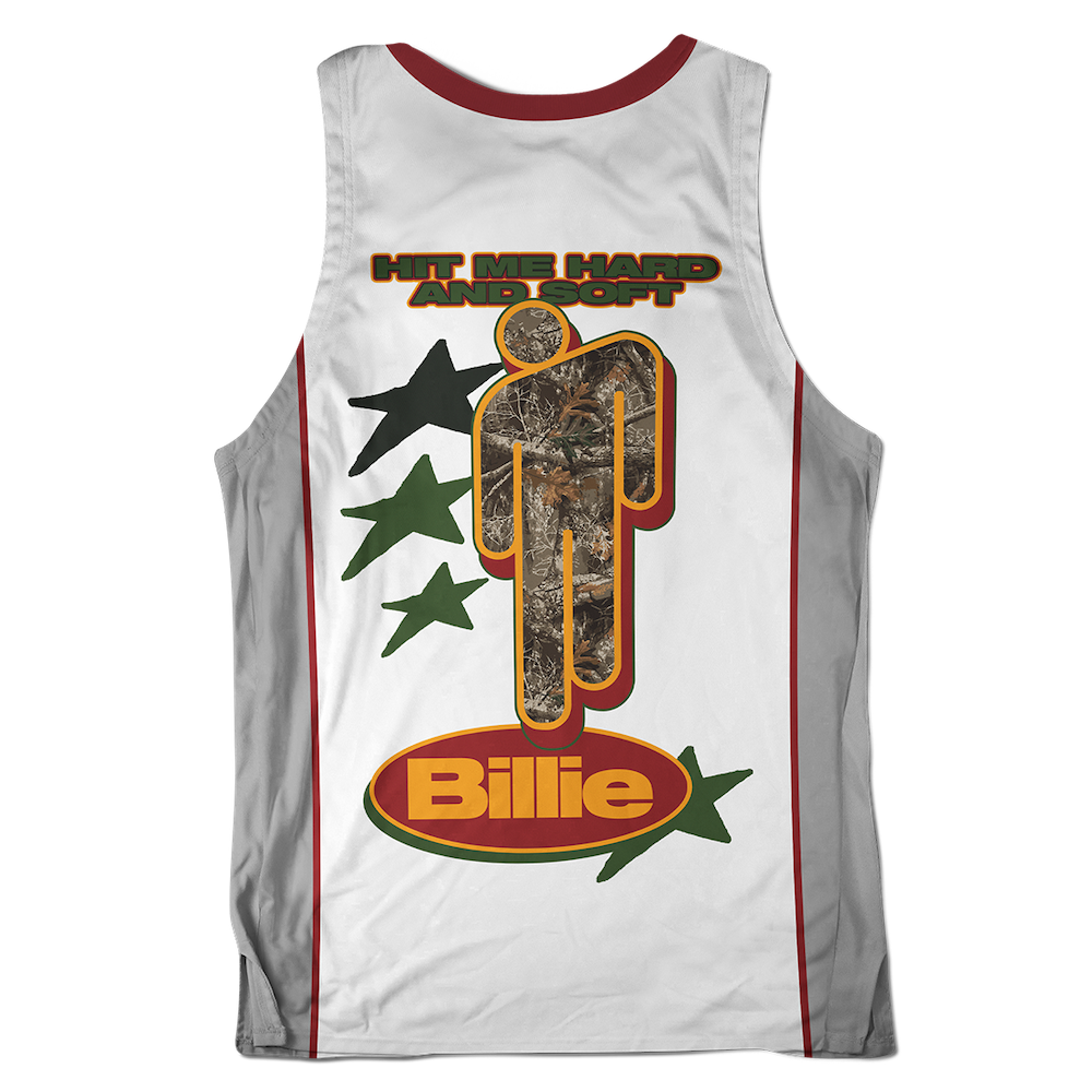 Camo Blohsh Baskeball Jersey Back
