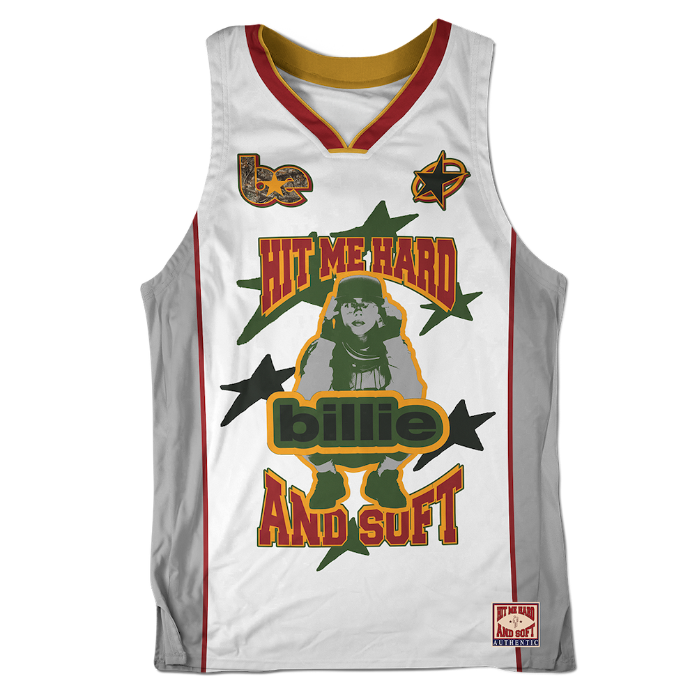 Camo Blohsh Baskeball Jersey Front