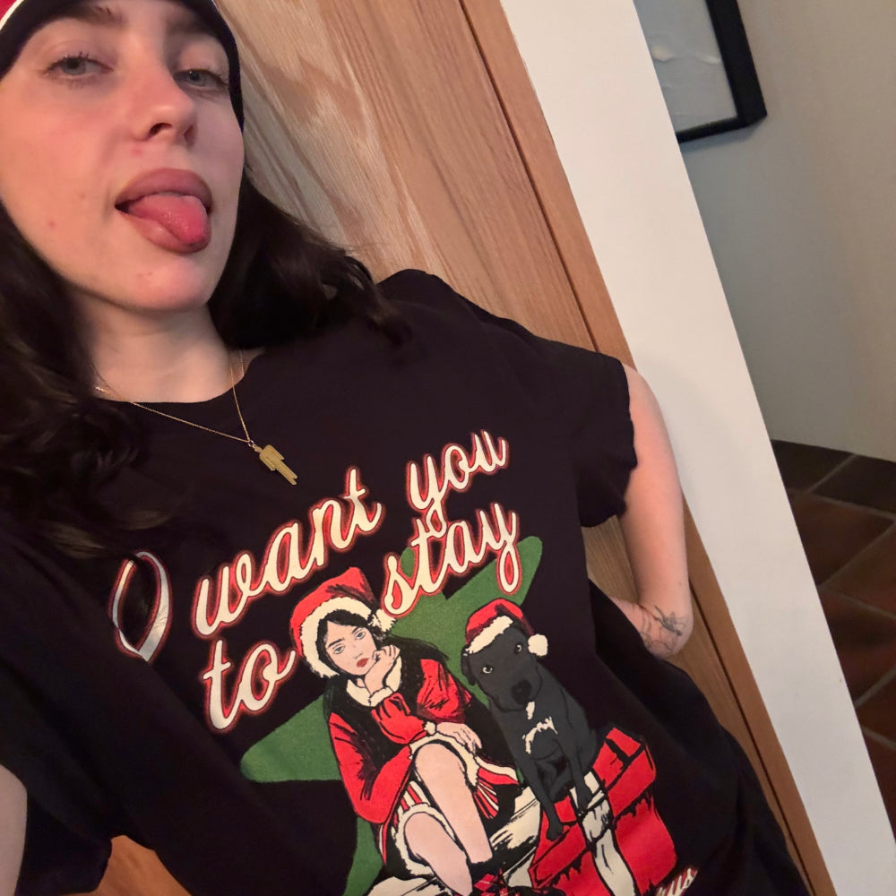 Stay For The Holidays T-Shirt Billie