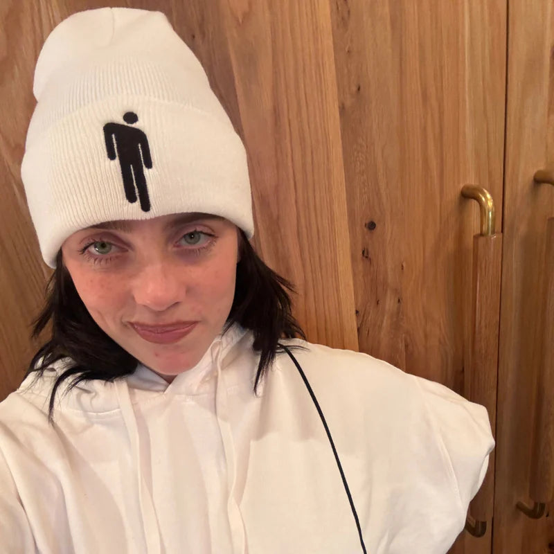 Blohsh White Beanie lifestyle