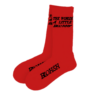 Blurry Red Socks
