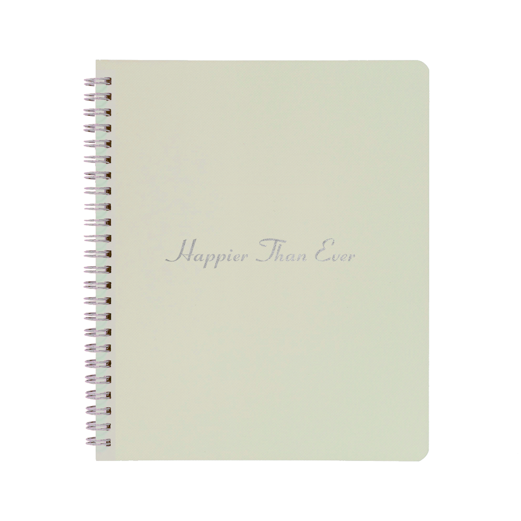 Happier Than Ever Notebook
